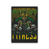 Mischief Fitness - Canvas Print