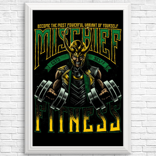 Mischief Fitness - Posters & Prints