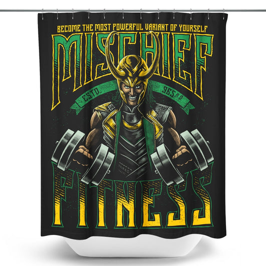 Mischief Fitness - Shower Curtain