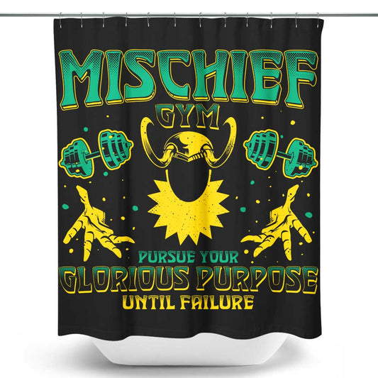 Mischief Gym - Shower Curtain