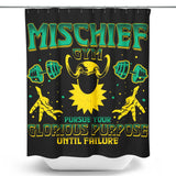 Mischief Gym - Shower Curtain