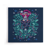 Mischievous Sweater - Canvas Print