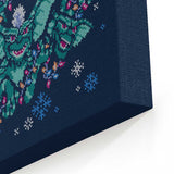 Mischievous Sweater - Canvas Print