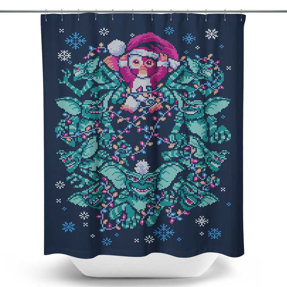 Mischievous Sweater - Shower Curtain