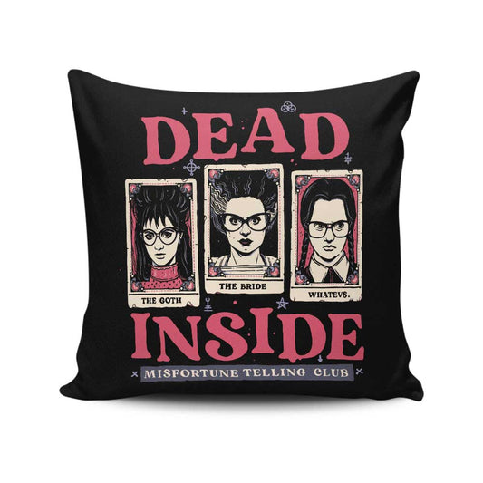 Misfortune Telling Club - Throw Pillow