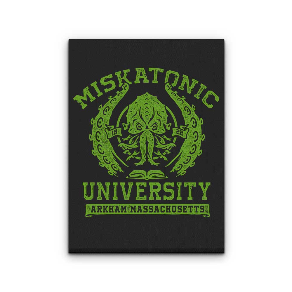 Miskatonic University - Canvas Print