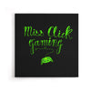 Miss Click Controller - Canvas Print