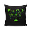 Miss Click Controller - Throw Pillow