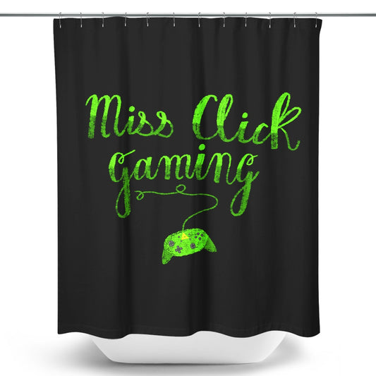 Miss Click Controller - Shower Curtain