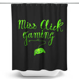 Miss Click Controller - Shower Curtain