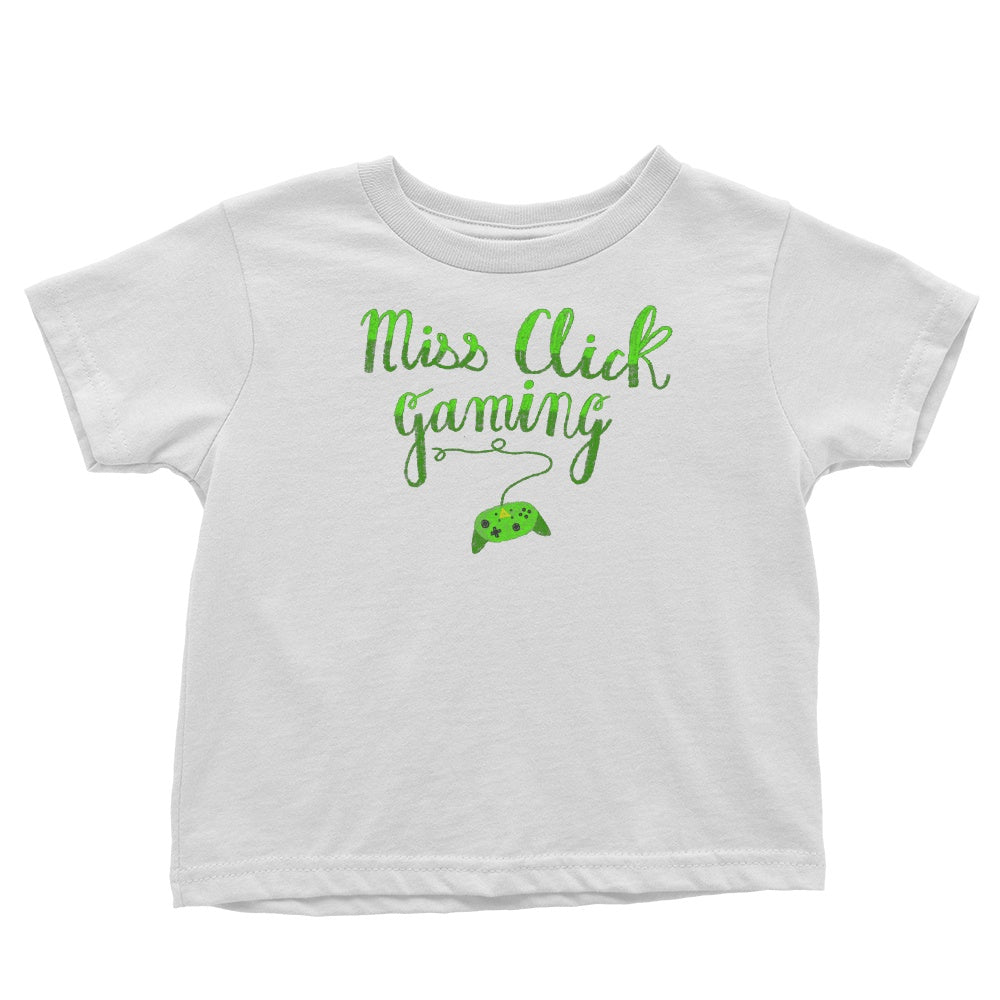 Miss Click Miss Click Controller - Youth Apparel – Once Upon a Tee