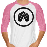 MissClick Logo - 3/4 Sleeve Raglan T-Shirt