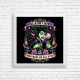 Mistress of All Evil - Posters & Prints