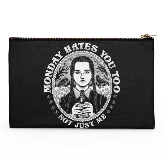 Monday Hates You Too - Accessory Pouch