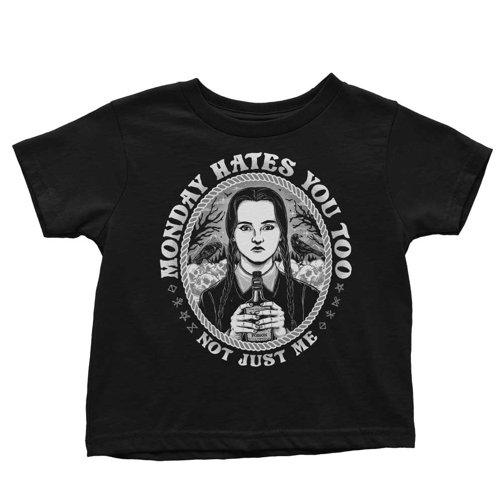 Monday Hates You Too - Youth Apparel