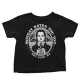 Monday Hates You Too - Youth Apparel