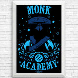 Monk Academy - Posters & Prints