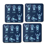 Monster Emotions - Coasters