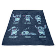 Monster Emotions - Fleece Blanket