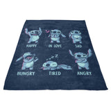Monster Emotions - Fleece Blanket