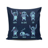 Monster Emotions - Throw Pillow