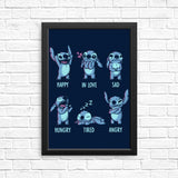 Monster Emotions - Posters & Prints