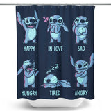 Monster Emotions - Shower Curtain