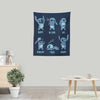 Monster Emotions - Wall Tapestry
