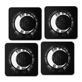 Moon Bust - Coasters