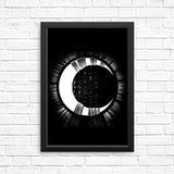 Moon Bust - Posters & Prints