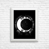 Moon Bust - Posters & Prints