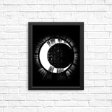 Moon Bust - Posters & Prints