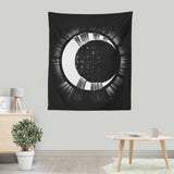 Moon Bust - Wall Tapestry