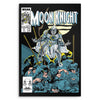 Moon Comic - Metal Print