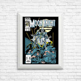 Moon Comic - Posters & Prints