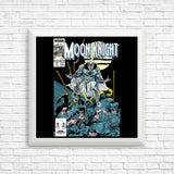 Moon Comic - Posters & Prints