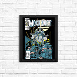 Moon Comic - Posters & Prints