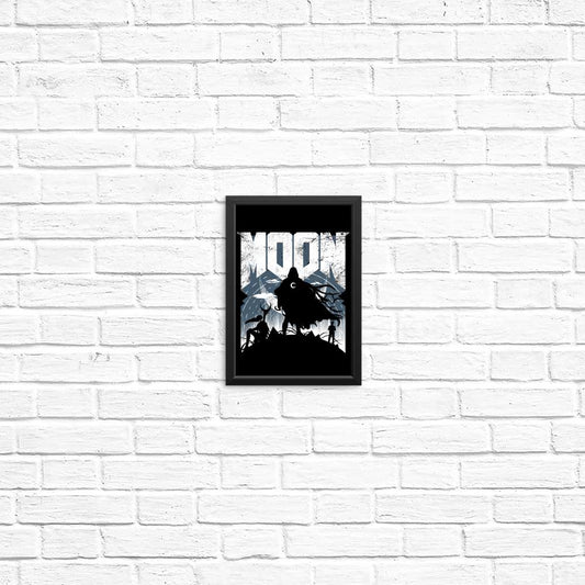 Moon Doom - Posters & Prints
