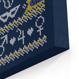 Moon Prism Christmas - Canvas Print