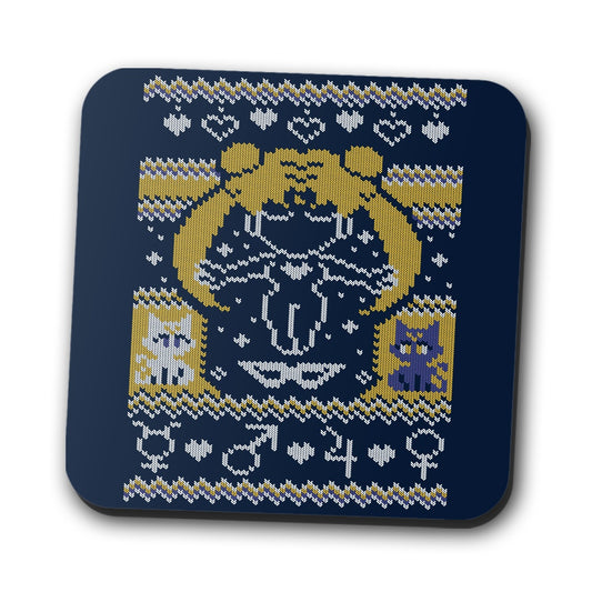 Moon Prism Christmas - Coasters