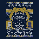 Moon Prism Christmas - Fleece Blanket