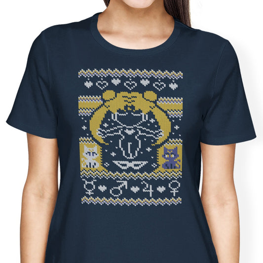 Moon Prism Christmas - Women's Apparel