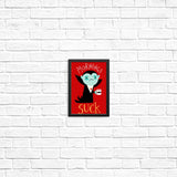 Mornings Suck - Posters & Prints