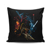 Mortal Fighters - Throw Pillow