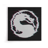 Mortal Glitch - Canvas Print