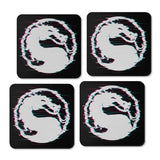 Mortal Glitch - Coasters