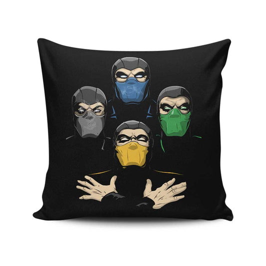 Mortal Rhapsody - Throw Pillow