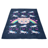 Most Meowgical Sweater - Fleece Blanket