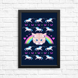 Most Meowgical Sweater - Posters & Prints