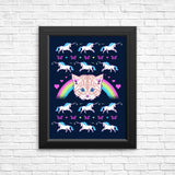 Most Meowgical Sweater - Posters & Prints